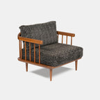 Handcrafted Teakwood Single Seater Sofa