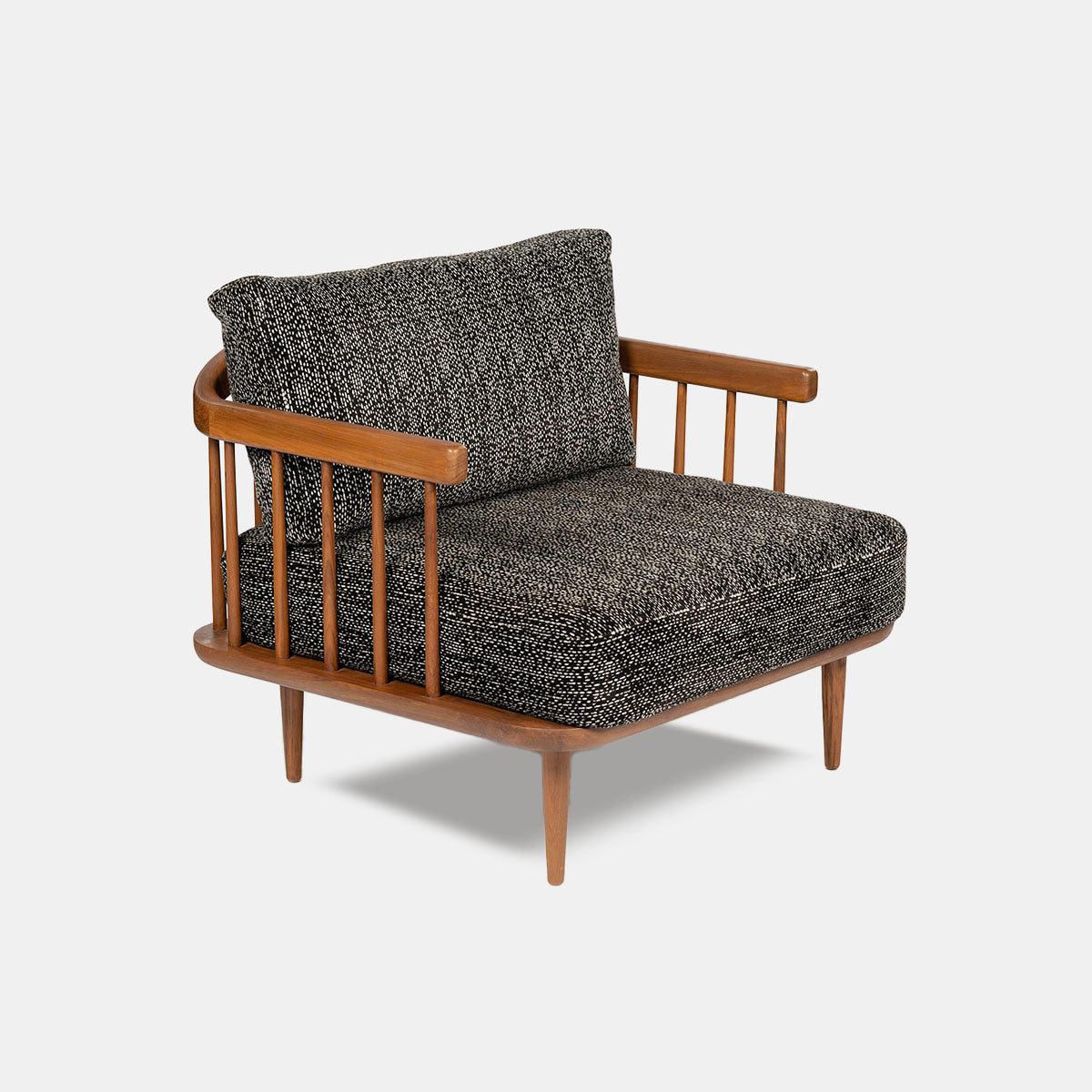 Handcrafted Teakwood Single Seater Sofa