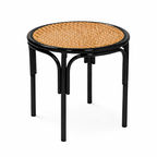 TEA TABLE WITH GLASS TOP AHO/091/002