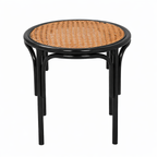 TEA TABLE WITH GLASS TOP AHO/091/002