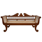 Heritage Rattan Teakwood Diwan
