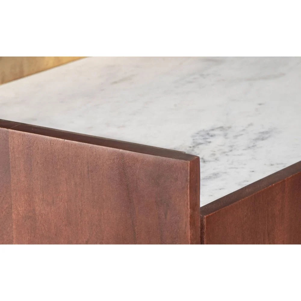 Scandi Teakwood Bar Unit