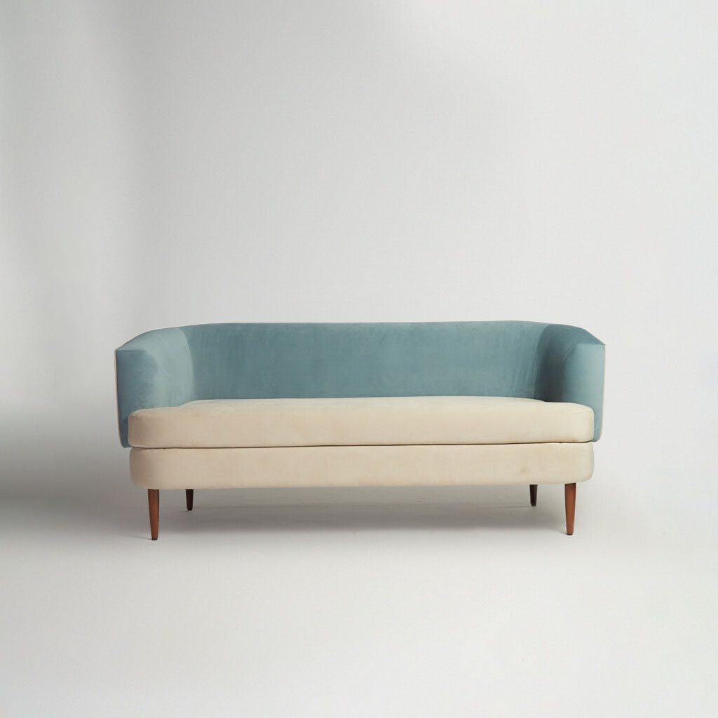 Dual Fabric Harmony Sofa