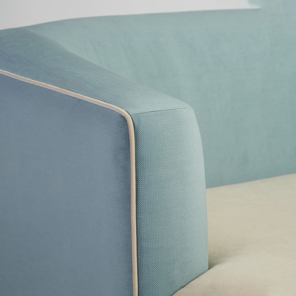 Dual Fabric Harmony Sofa