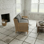Cane Frame Elegance Sofa