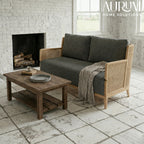 Cane Frame Elegance Sofa
