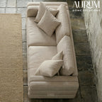 Ola Leather Sofa from the Cosmopolitan Collection