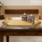 Serving Tray with Handles | Take a Break Bamboo Classic