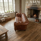 Legacy Brown Leather Sofa