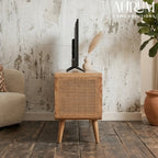 Woven Door Media Console