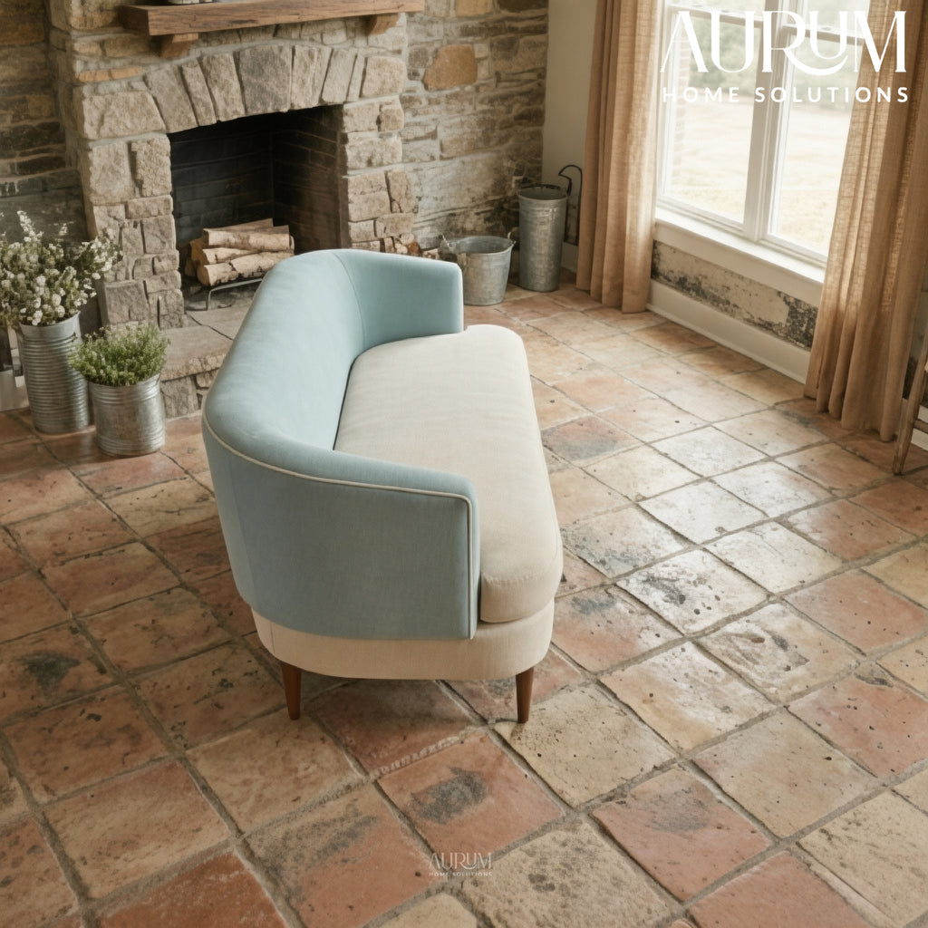 Dual Fabric Harmony Sofa