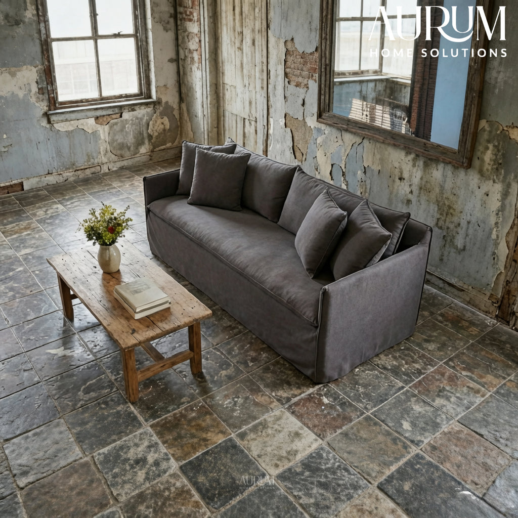 Modern Elegance Upholstered Sofa