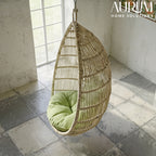 Swing Chair | Suspended Serenity Rattan Cocoon for Indoor & Outdoor