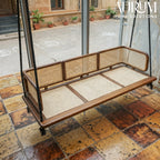 Breeze Cane Wood Swing