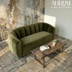 Emerald Luxe Velvet Sofa