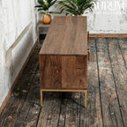 Urban Shelves Mango Wood TV Console
