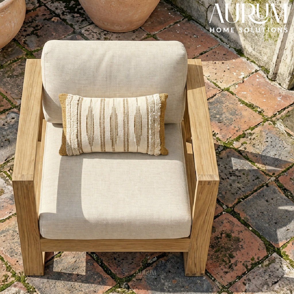 Teak Outdoor Lounge Chair