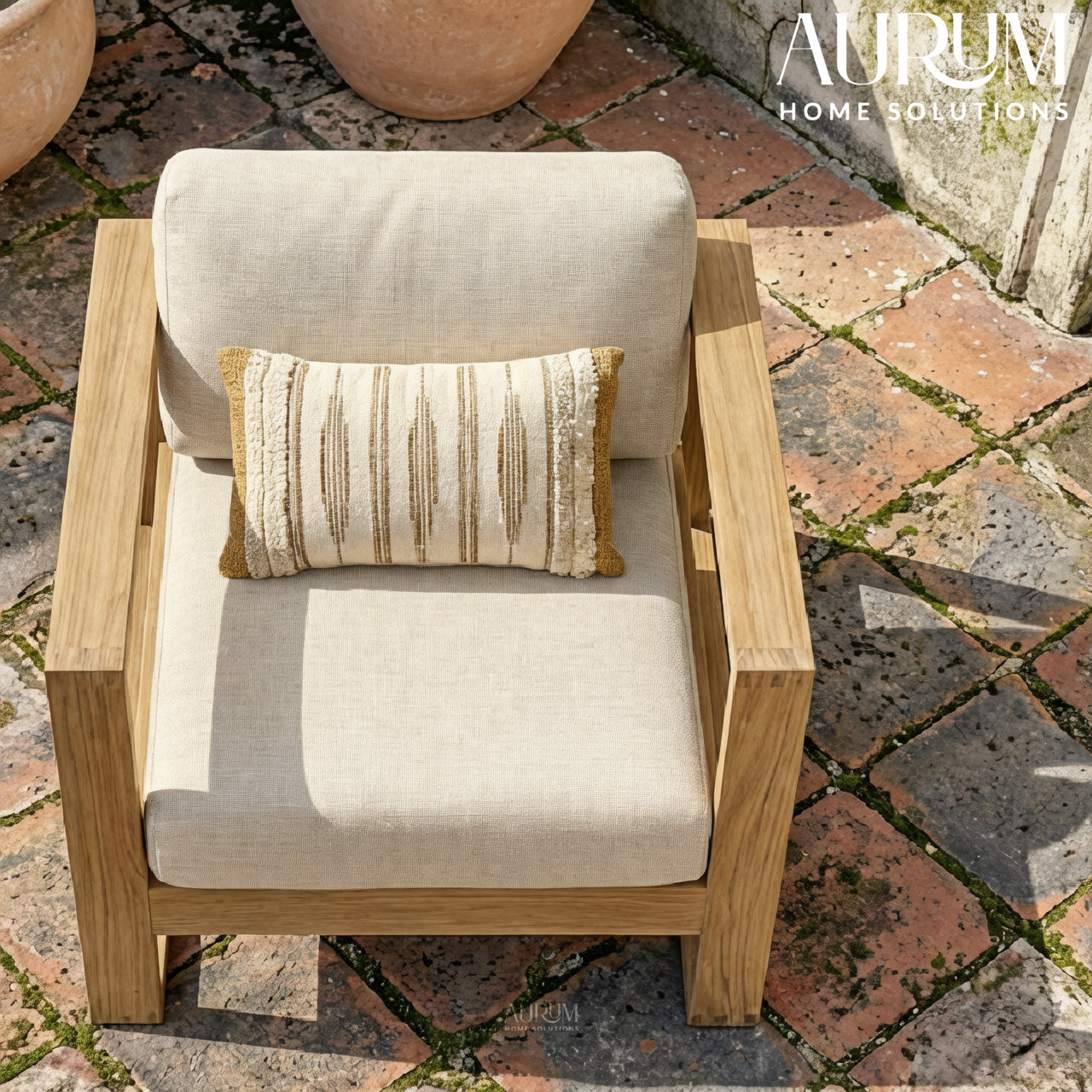 Teak Outdoor Lounge Chair