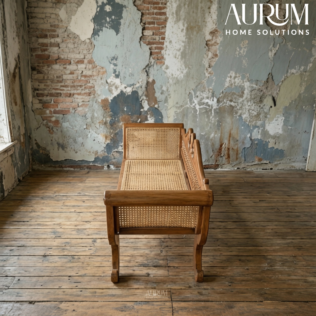Heritage Rattan Teakwood Diwan
