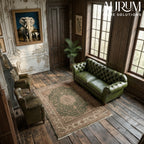 Danube Chesterfield Leather Sofa