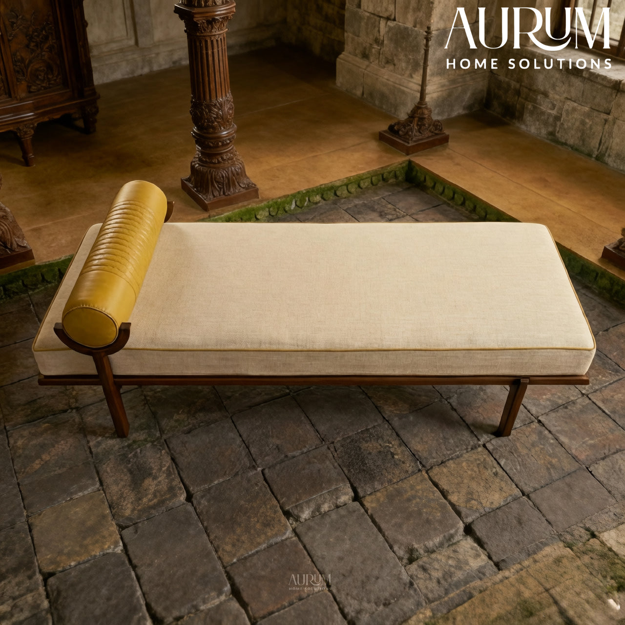 Comfort Oasis Bench with Cushion Stand