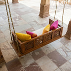 Handcrafted Traditional Indian Swing in Solid Wood