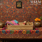 Aura Carry - Handwoven Rattan Tray