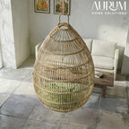 Swing Chair | Suspended Serenity Rattan Cocoon for Indoor & Outdoor