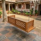 Handcrafted Cherry Brown Indian Swing