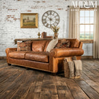 Classic Leather Cattleman Sofa