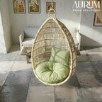 Swing Chair | Suspended Serenity Rattan Cocoon for Indoor & Outdoor