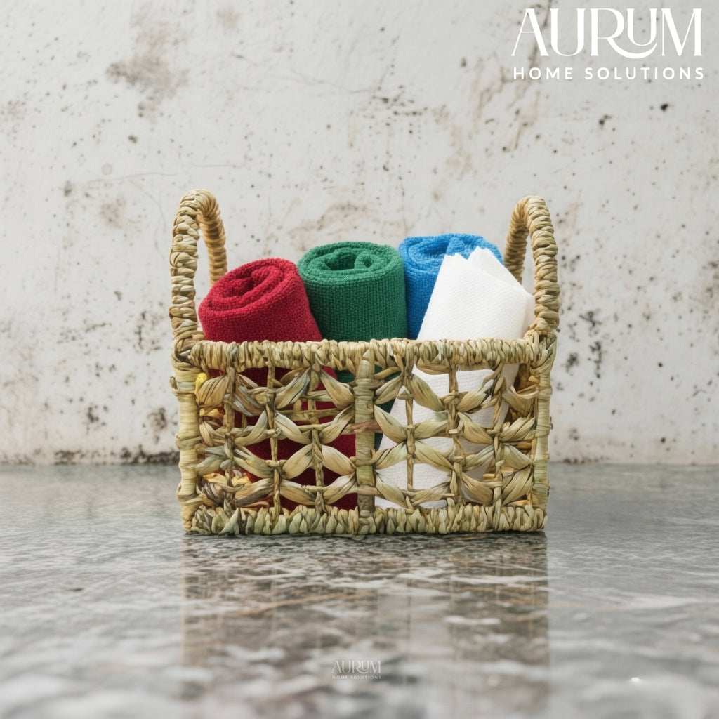 Organizer with Water Hyacinth | Terraka Storage Basket