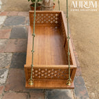 Handcrafted Cherry Brown Indian Swing