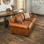 Classic Leather Cattleman Sofa