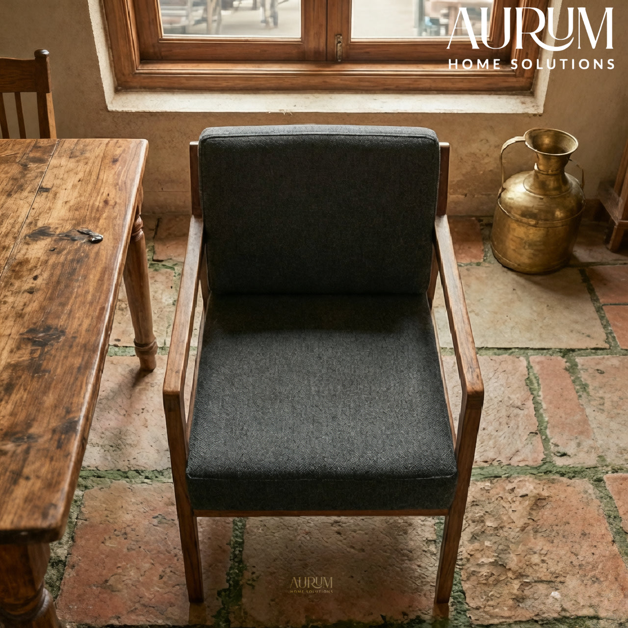 Solace Teak Lounge Chair