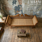 Heritage Rattan Teakwood Diwan
