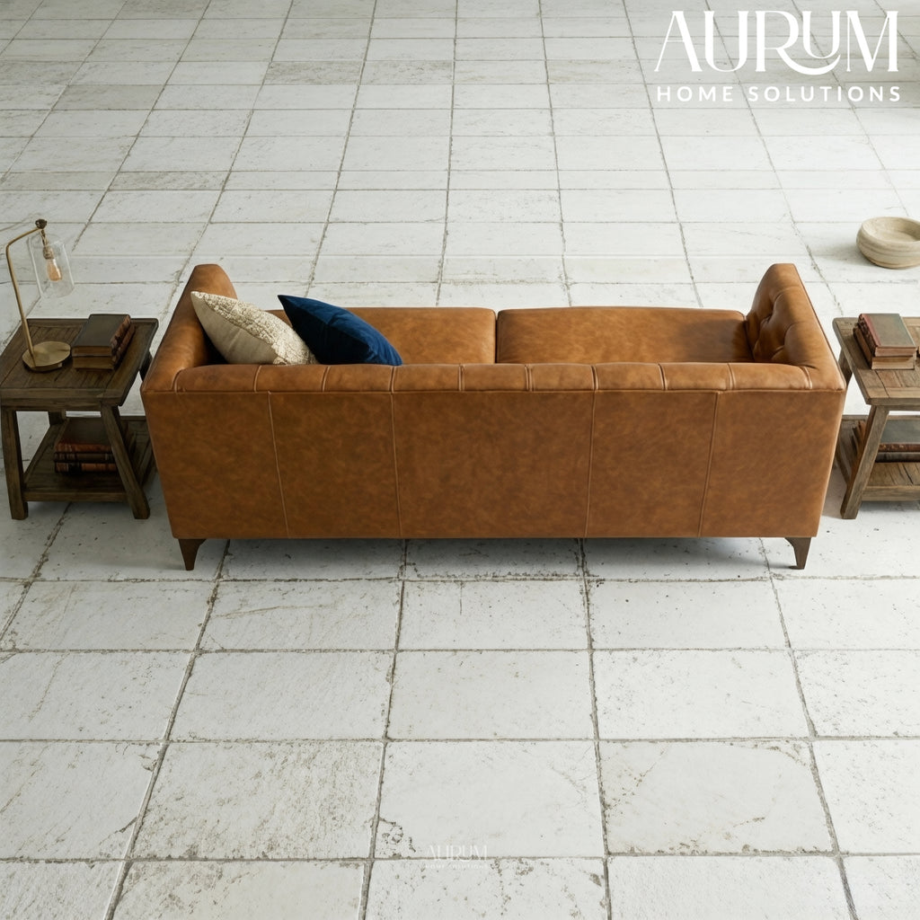 Munich Leather Sofa