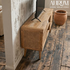 Woven Door Media Console