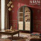 Stylish Black Victorian Storage Cupboard