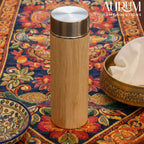 Bamboo Bottle with Stainless Steel Filter and Interior | EcoSip Tumbler