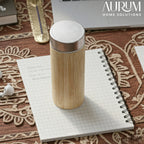 Bamboo Bottle with Stainless Steel Filter and Interior | EcoSip Tumbler