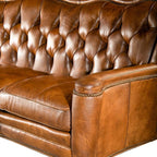 Warmth Brown Leather Sofa
