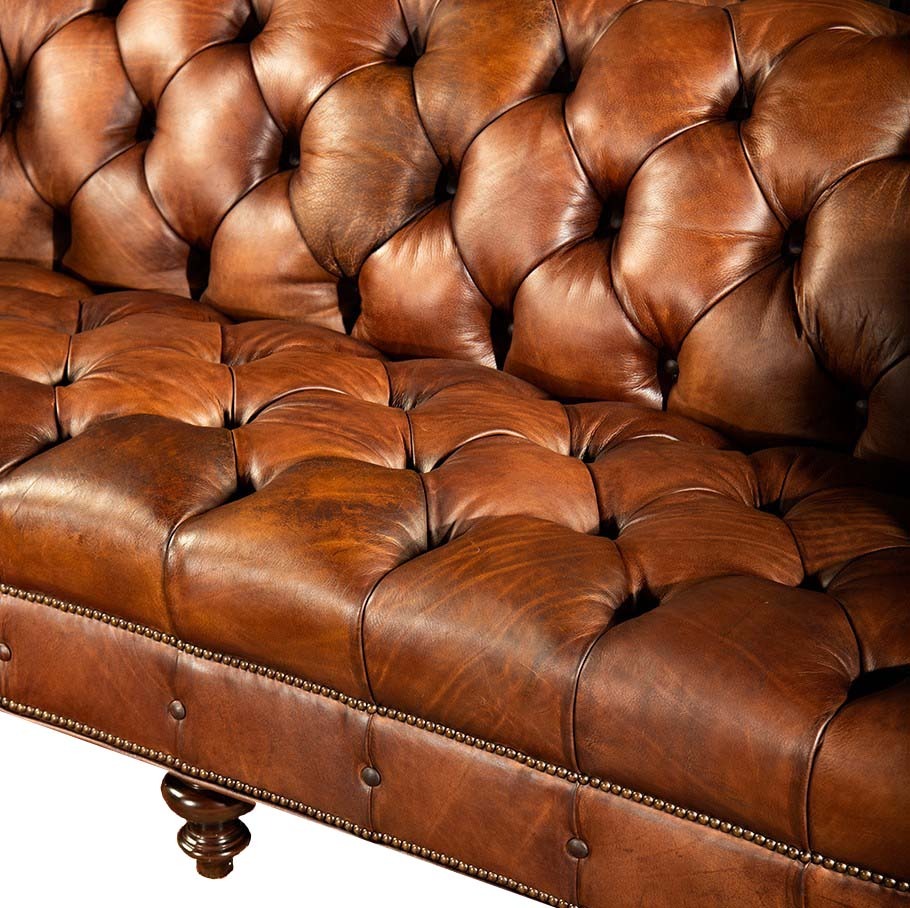 Legacy Brown Leather Sofa