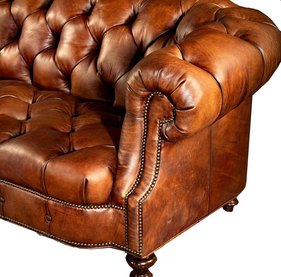 Legacy Brown Leather Sofa