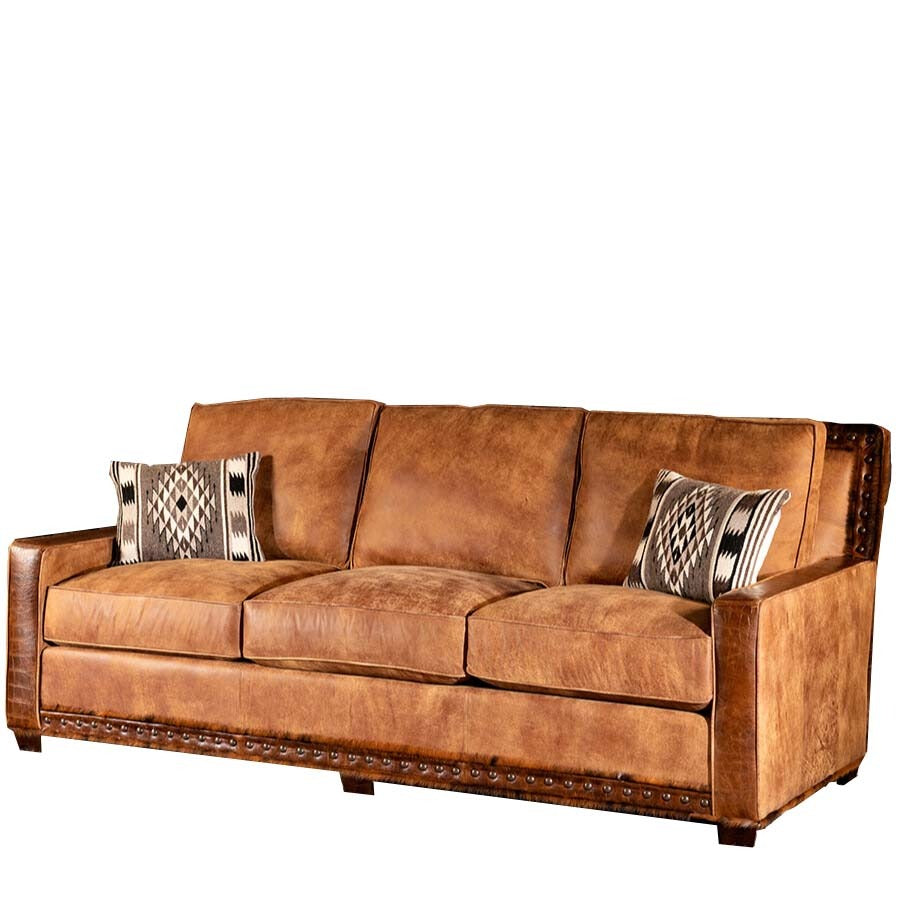 Royale Leather 3-Seater Sofa