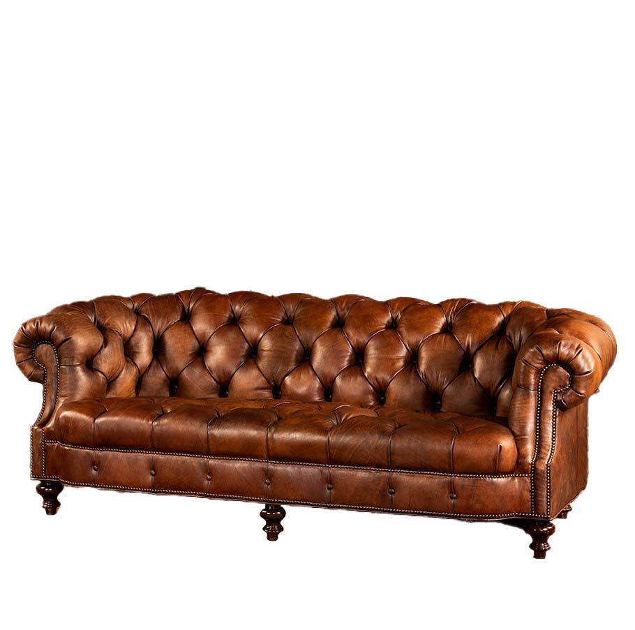 Legacy Brown Leather Sofa