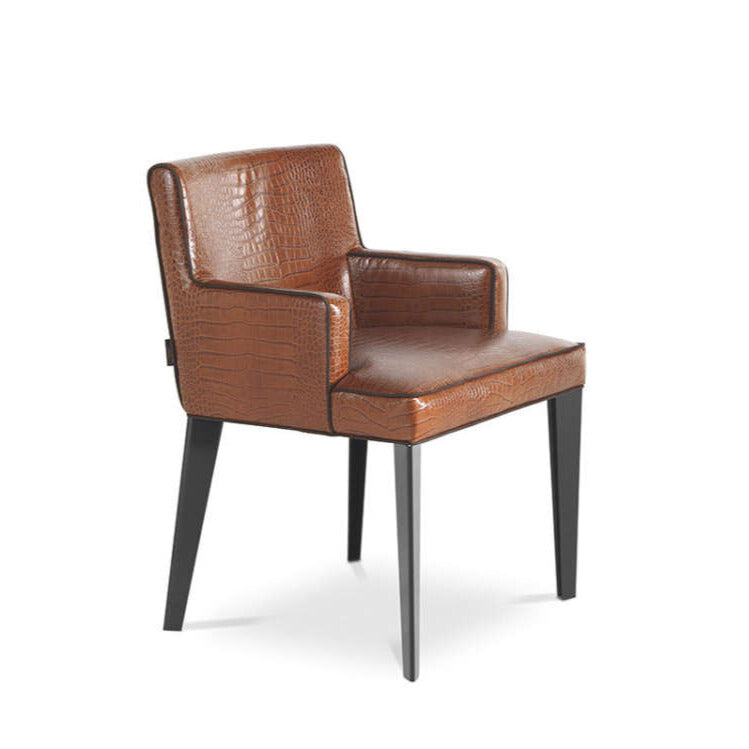 City Leatherette Chair: Urban Sophistication Meets Modern Comfort