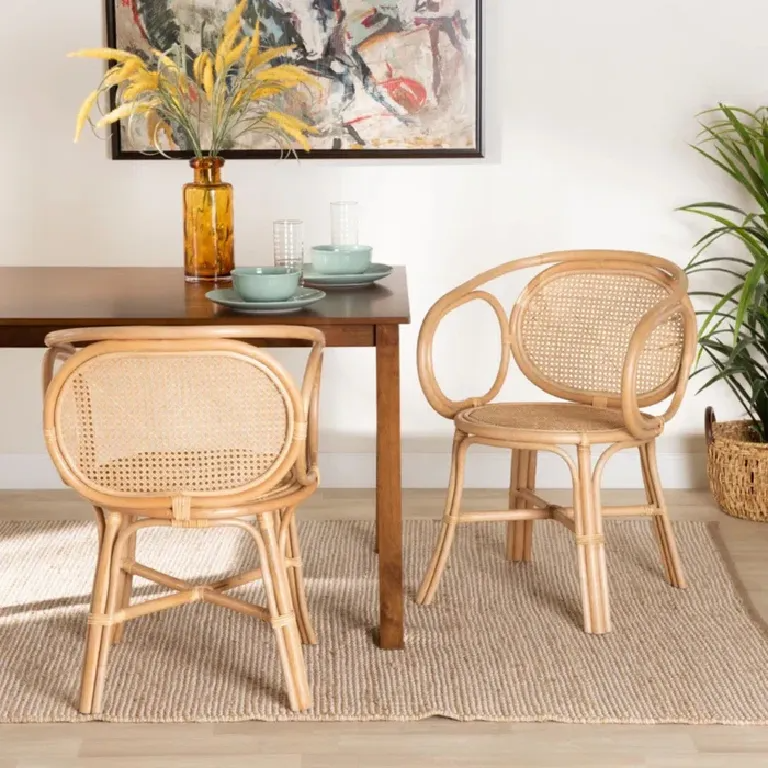 Cane Furniture Chair | Oasis with Oval Backrest for Indoor & Outdoor
