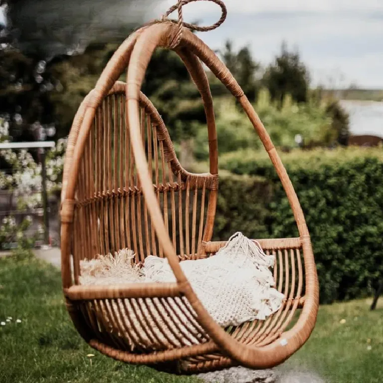Swing Chair | Hanging Haven Rattan Seat for Indoor & Outdoor