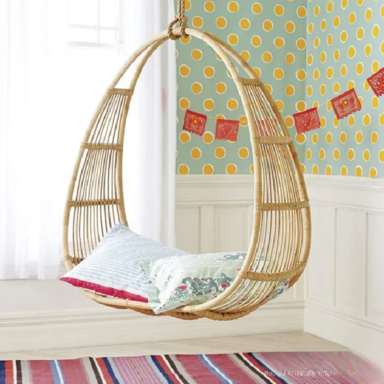 Swing Chair | Aerial Oasis Rattan Seat for Indoor & Outdoor